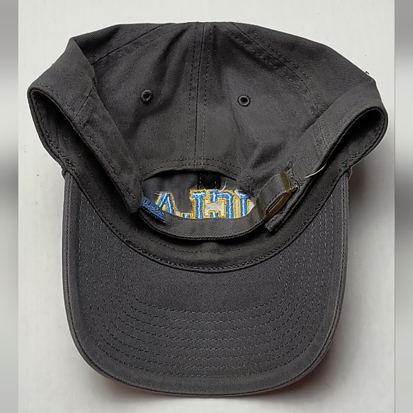 UCLA Basketball Hat Cap Men's One Size Adjustable Grey - Picture 8 of 11
